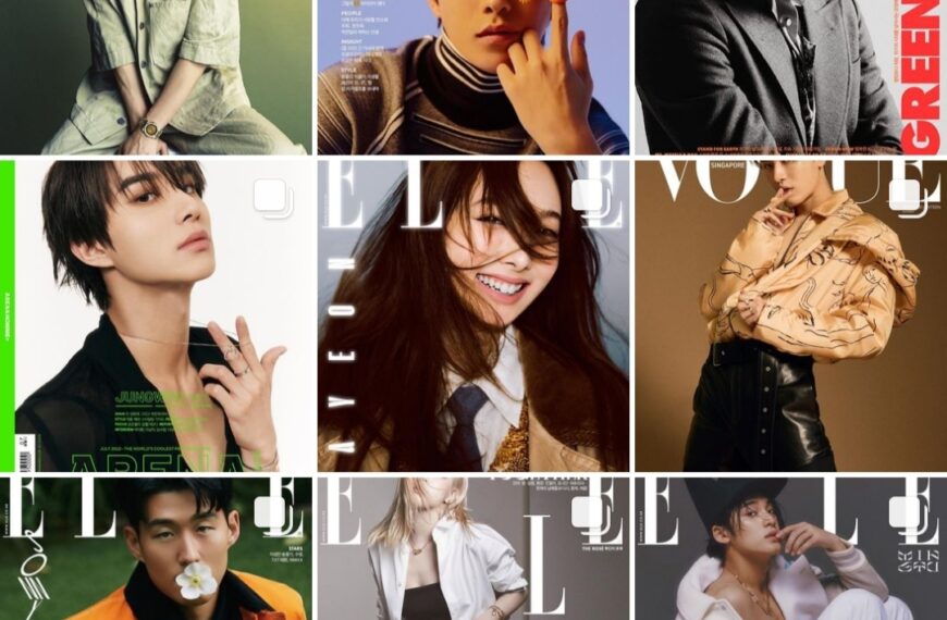 Las mejores portadas de moda ‘made in korea’